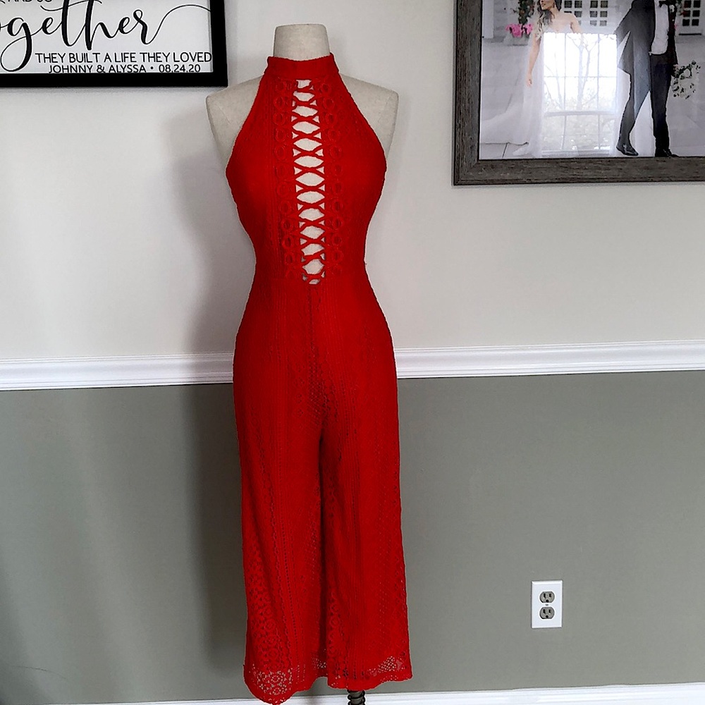 Lulu’s Crochet Jumpsuit